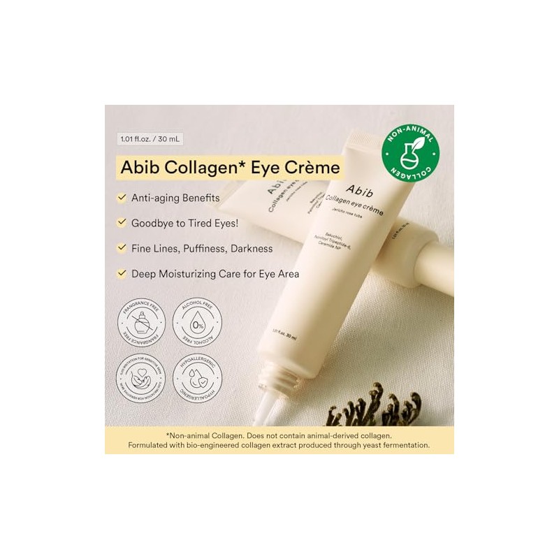 Abib Collagen Eye Crème Jericho Rose Tube for Dark Circles