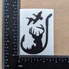 Land Air Sea Hunting Decal 4 Pack: Hook Antler Duck,
