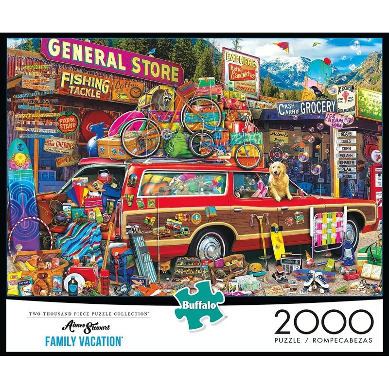 Buffalo Games - Aimee Stewart -Family Vacation - 2000 Piece