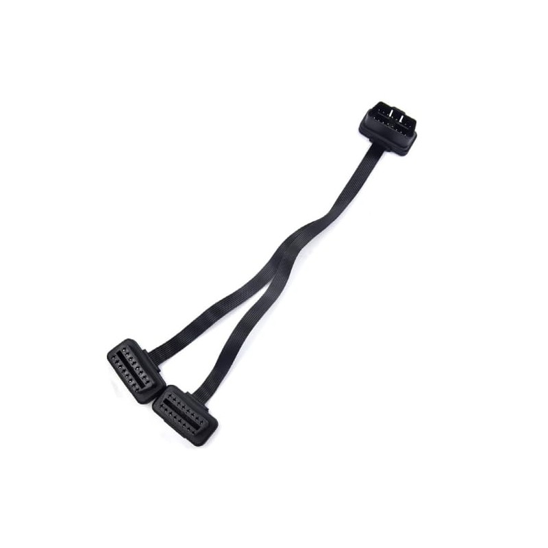 OBD2 Splitter Cable, 11.8 inches (30 cm), Flat Cable Specifications