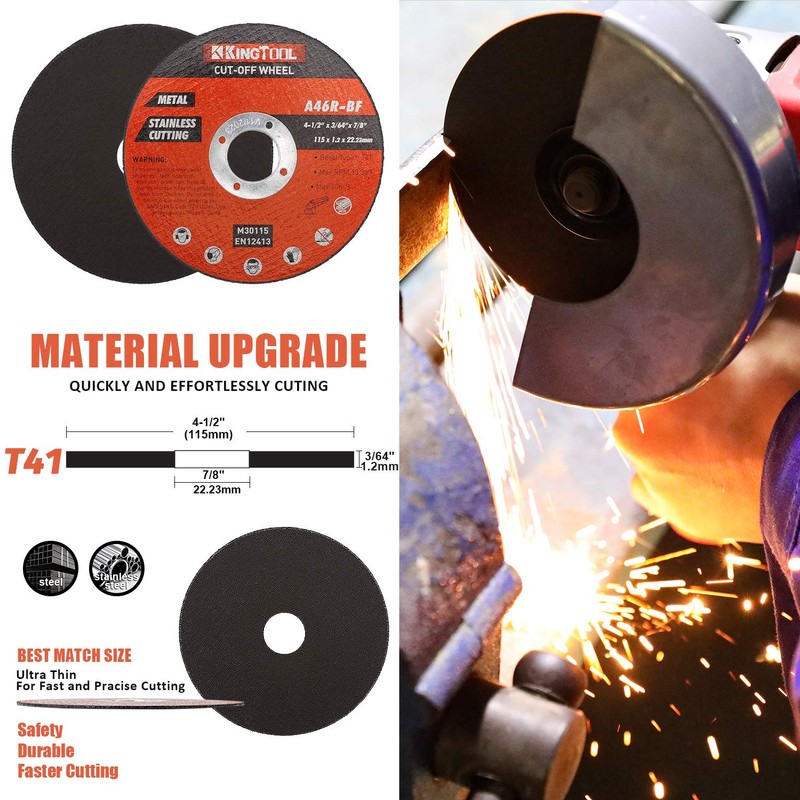 KingTool 27pcs Angle Grinder Wheel Set, Grinder Disc Set Includes