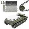 Model Tank Track Parts Full Scale Plastic Aluminum Alloy Chain