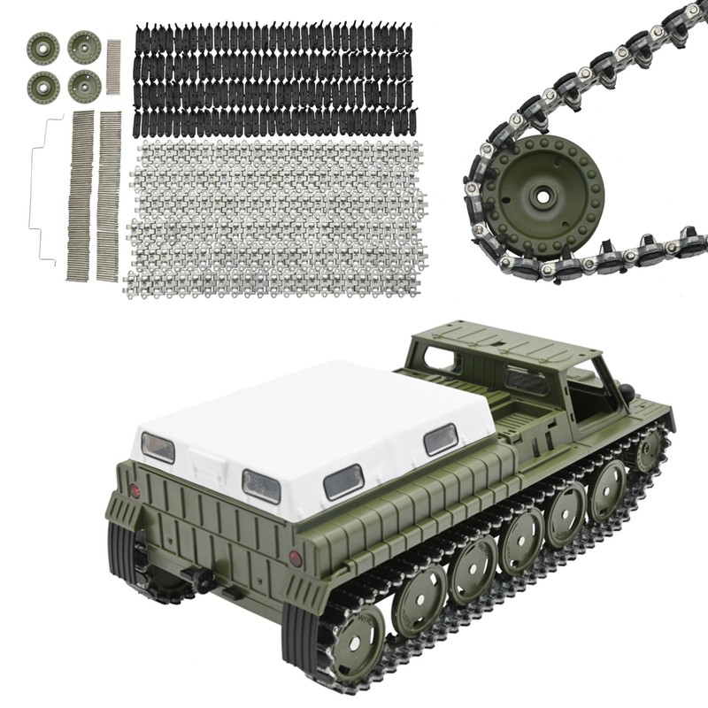 Model Tank Track Parts Full Scale Plastic Aluminum Alloy Chain