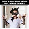 NIDHFG 1 Piece Bat Mask, 2 Piece Hairpins And 1