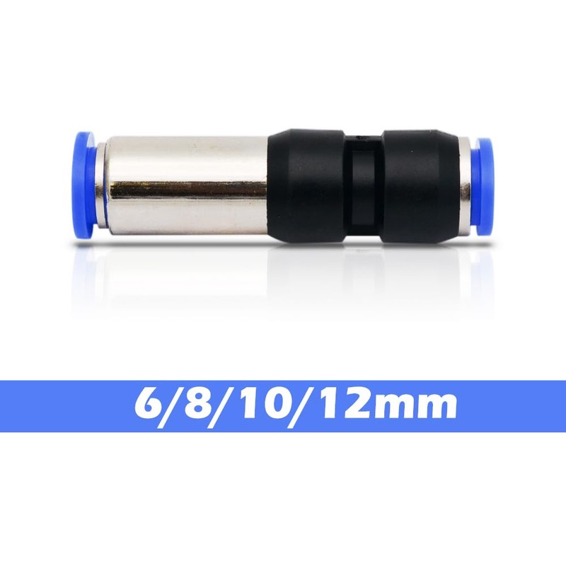 4Pcs Check Valve 6mm 8mm 10mm 12mm Pneumatic Air Quick