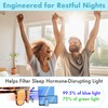 Orange Blue Light Blocking Glasses for Better Sleep - 99.5%