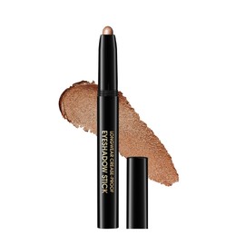 FIVEFULU Shimmer Cream Eyeshadow Stick, Caramel Brightener Eye Shadow Stick for Women【Waterproof】【Long-Lasting】【Ultra-Blendable Formula】 Rotatable Cream Eye Shadow Pencil Crayon (#01)