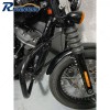 RI Gloss Black Engine Guard Highway Crash Bar For Harley