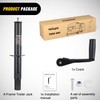Nilight A-Frame Trailer Jack 5000 lbs Capacity 15" Vertical Travel