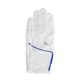 PUMA Golf Gloves Golf Super Leather Touch Gloves (Left Hand), Bright White/Puma Team Royal 23, bright white/puma team royal