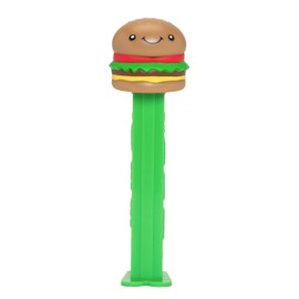 Pez Burger Candy Dispenser - Cheeseburger Pez Dispenser | Pez Candy Dispenser with Candy Refills | Burger Party Favor, Grab Bags