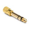 Hosa GHP-105 3.5 mm TRS to 1/4" TRS Heaphone Adaptor