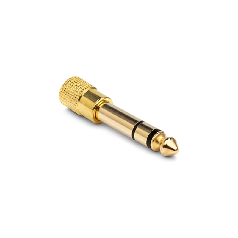 Hosa GHP-105 3.5 mm TRS to 1/4" TRS Heaphone Adaptor