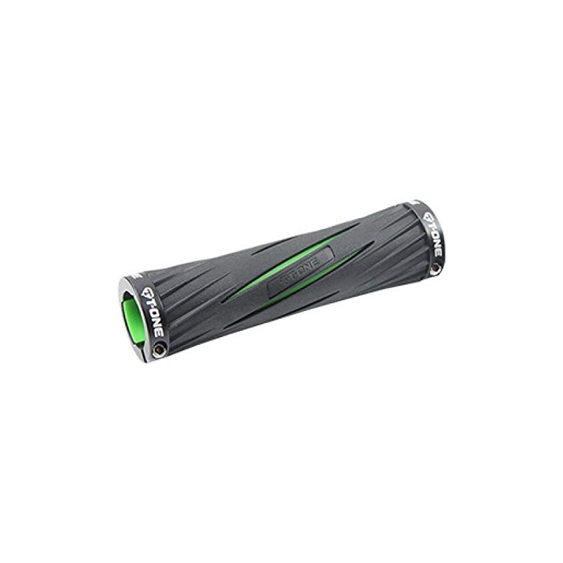 T-One Blade Grip, Black/Green, with screw-on