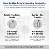 FREY Classic Laundry Bundle – Concentrated Liquid Detergent (Up to