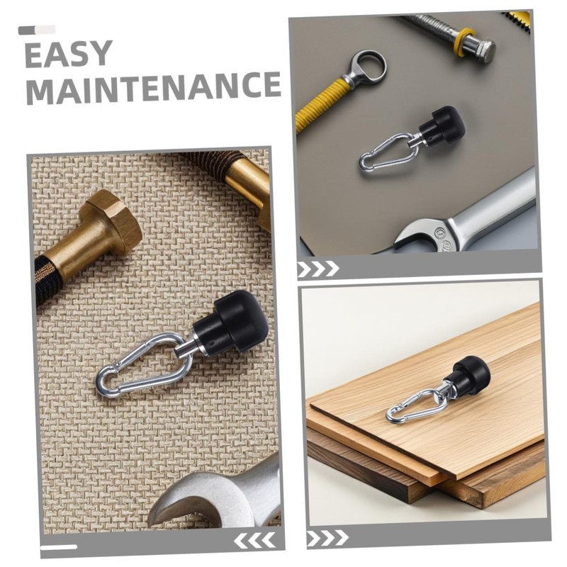 WOONEKY 1set Gym Cable Attachments Wire Rope Terminal Connectors for