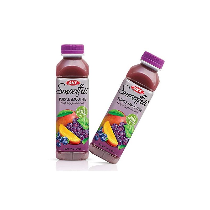 OKF Smoothie, Purple, 16.9 Fluid Ounce (Pack of 20)