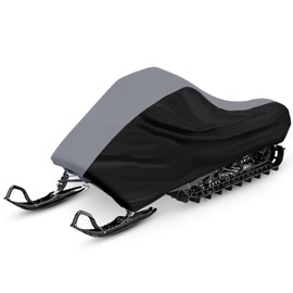 New Generation Snowmobile Cover! XYZCTEM Waterproof Trailerable Snowmobile Cover Sled Ski Cover Compatible with Yamaha Polaris Ski-Doo Arctic Cat(Fits Length 130"x 51"x 48")