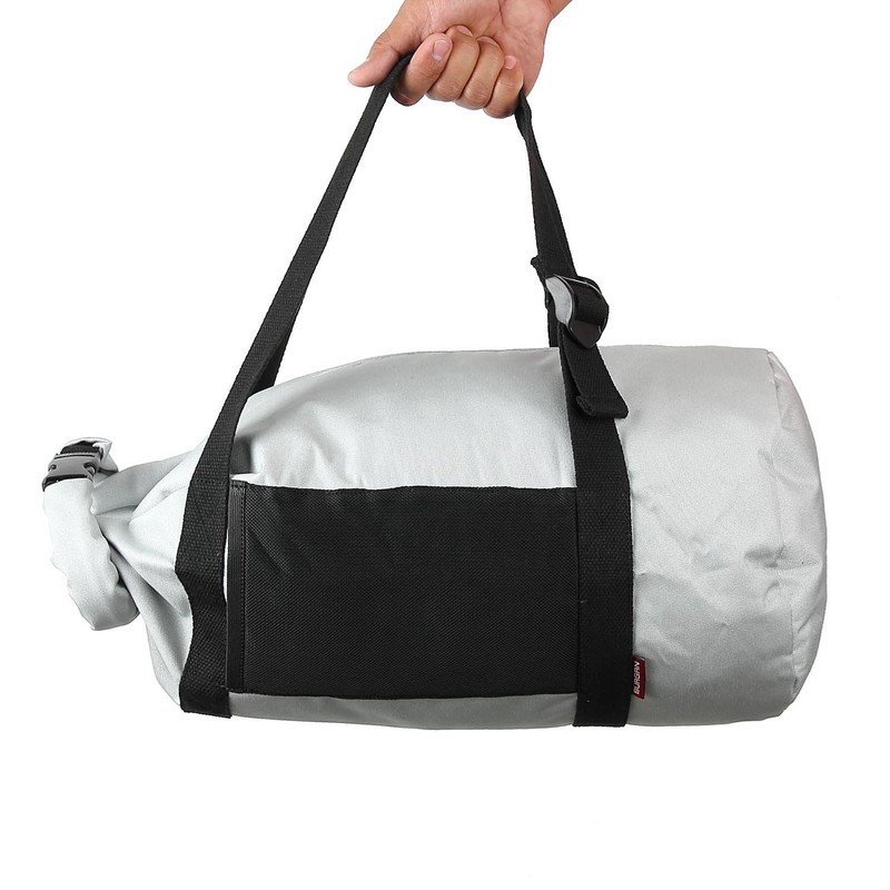 BURGAN Dry Bag, Multifunction Camping and Day Sack (Silver Grey)