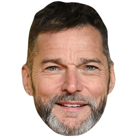 Fred Sirieix (Earring) Celebrity Mask, Flat Card Face, Fancy Dress Mask