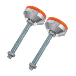 Operitacx 2 Stück Hochleistungsmaschinenmaschinenbecher Hochleistungsmöbel Füße Nivellierfüße für Werkbänke Heavy Duty Foot Leveler Bank Möbelbeinnivellierer Nivellierfüße für Möbel PVC