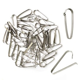 Qikdesign Real Estate Sign Clips, Sign Rider Clips for Hanging Signs (Qty 55)