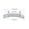 Pssopp Washing Machine Door Hinge Aluminium Alloy Replacement Part for