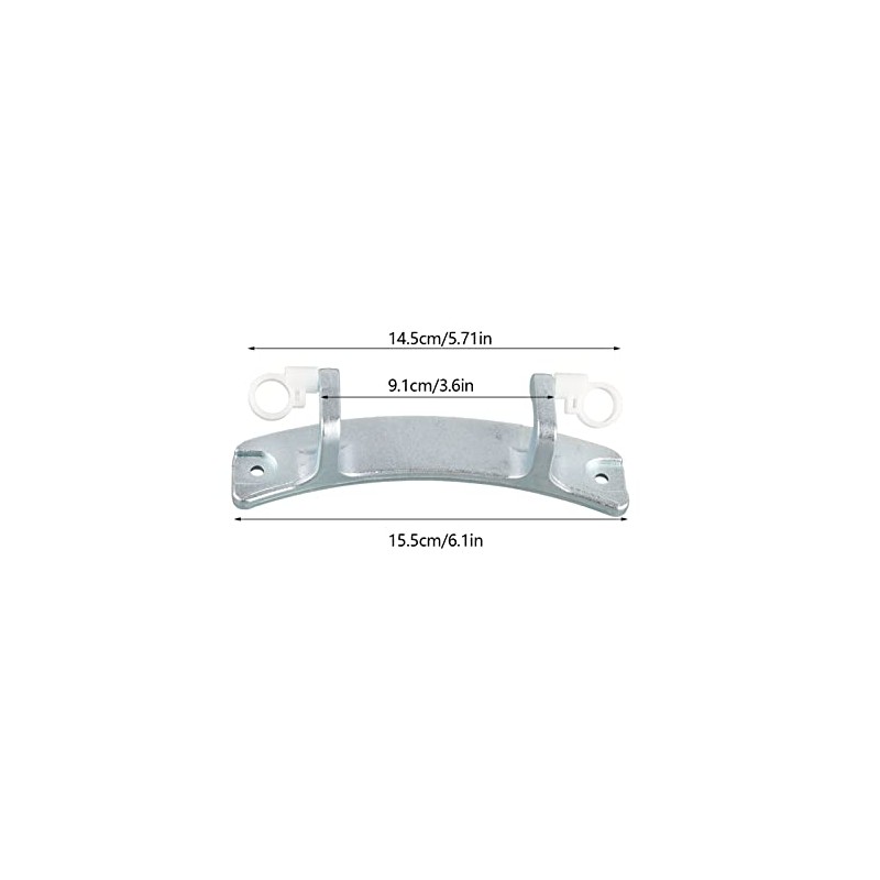 Pssopp Washing Machine Door Hinge Aluminium Alloy Replacement Part for