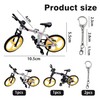 arrderly 2-Piece Bicycle Model, Mini Bicycle, Creative Simulation Model, Desktop