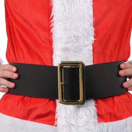 Bristol Novelty BA011 Santa Pirate Belt, Mens, One Size,Black