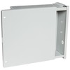 Hoffman A10R104 NEMA 3R Enclosure, Screw Cover, Galvanized, Paint Finish,
