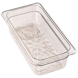 Cambro 30CWD135 1/3 Gastronorm Drain Shelve, Clear