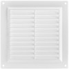 ECOPRO VENT / 4" x 4" Inch Inside Measurement/White Plastic
