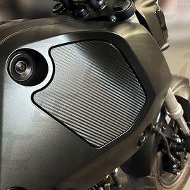 Decal Concepts Carbon Fiber Side Body Fairing Accent Decal Graphic Kit - for Honda Grom (2022-2024)