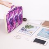 JAKAGO Waterproof A4 Portfolio Folder,Business Document Holder,Travel Organizer Multifunctional Zippered