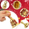 Jemmytu Christmas bell, hand bell, table bell, made entirely of