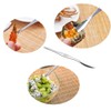 AKOAK 6 Pcs Seafood Tools,Double Headed 304 Stainless Steel Fork