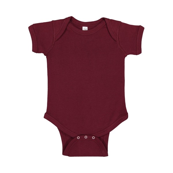 RABBIT SKINS, Baby Soft Short-Sleeve Bodysuit