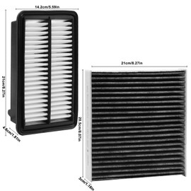 BX-Good Cabin Engine Air Filter for Honda Accord Hybrid 2.0L 2025 2024 2023