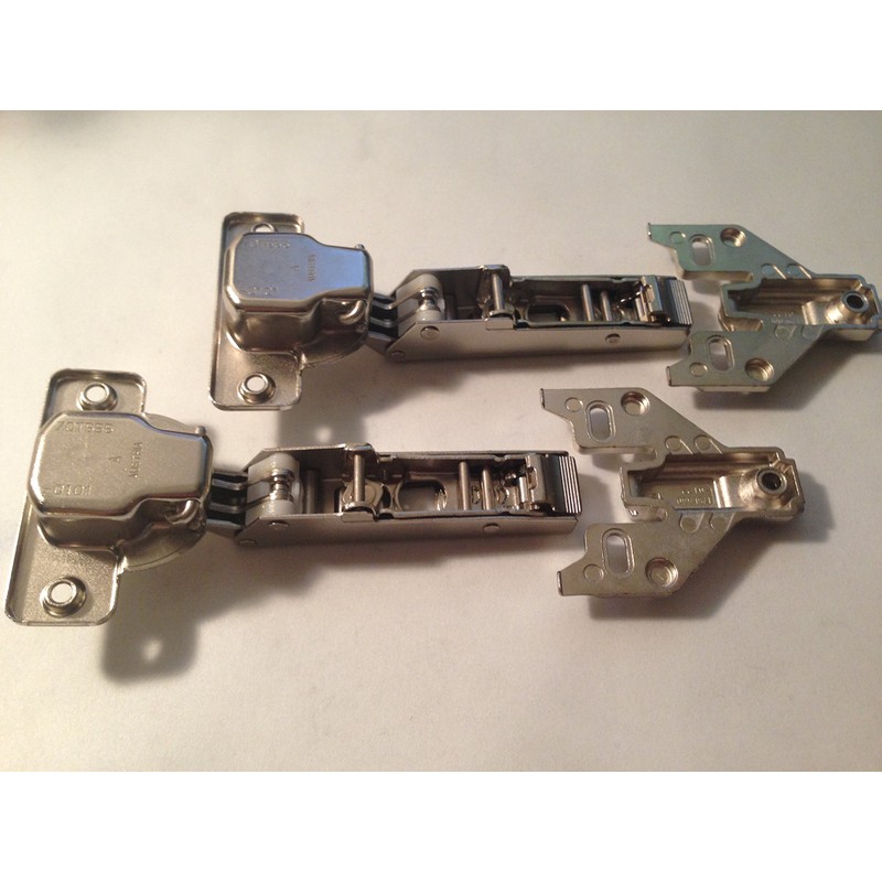 2 Blum 120 Degree Clip On Hinge With Face Frame