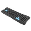 Wireless Keyboard Mouse Combo Set 2.4G Multimedia USB Receiver for