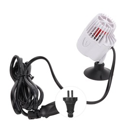 Aquarium Wavemaker Pump 360 Degree Rotation Fish Tank Powerhead Pump for Freshwater Saltwater WhiteUS Plug 110V ZY-100M