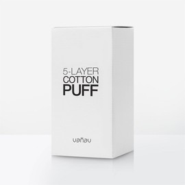 Banab 5-ply cotton puff cotton pad, 40 pieces, 1 piece / 바나브 5겹 코튼 퍼프 화장솜, 40개입, 1개