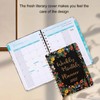 Goal Planner A5 Exquisite Design Premium Paper Spiral Notebook Schedule