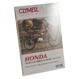 CLYMER SERVICE MANUAL HONDA XL/XR75-100 1975-1991 M312-14
