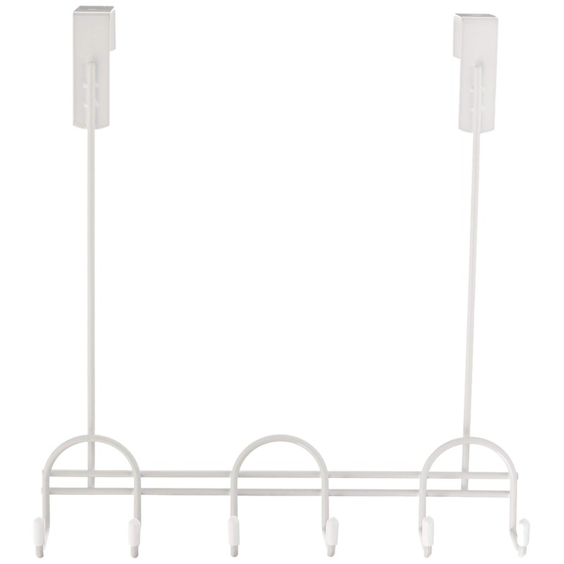 Spectrum Diversified Utility Rack 3 Hook Over The Door, White