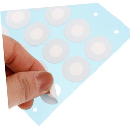 Kisangel 3sets Mushroom Bottle Pad Isolation Film for Cultivation Round Lid Pad Eptfe Material 2sheets*3