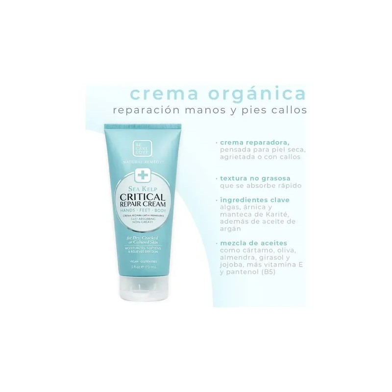 Crema Organica Regeneradora Bcl Spa Para Piel Con Callos 85g