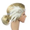 Great Gatsby Headpiece Flapper Headband Elegant Tea Party Flapper Accessories