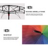 MRTLLOA 40/49/56 Inch Oversize Windproof Inverted Reverse Upside Down Umbrella,
